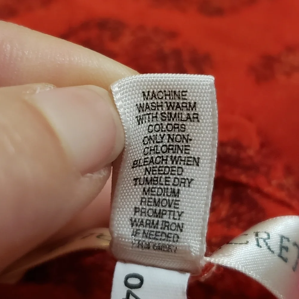 Victoria’s Secret red baby doll slip nightie size medium